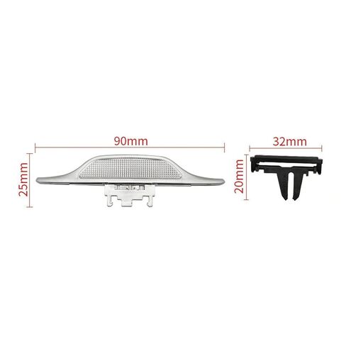 Fit for Benz Central Control Air Conditioning Vent Paddle W447 W448(Black) in Saudi Arabia