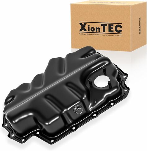 وعاء زيت المحرك السفلي مع قابس تصريف متوافق مع Volkswagen Golf 2019 2020 2021، Golf SportWagen 2019، Jetta 2013-2021، L4 1.4L، استبدال # 264-294 04E103602B in Kuwait