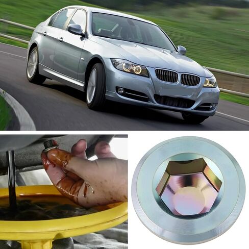 قابس التصريف التفاضلي eMagTech مع خيط O-Ring M22x1.5 متوافق مع BMW لموديلات سلسلة E F G 33117525064 in Saudi Arabia