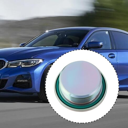 قابس التصريف التفاضلي eMagTech مع خيط O-Ring M22x1.5 متوافق مع BMW لموديلات سلسلة E F G 33117525064 in Saudi Arabia