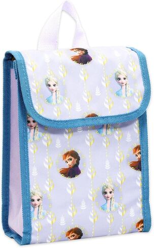 Disney Frozen Backpack and Lunch Bag for Kids - Bundle with 16" Backpack, Lunch Box, Snack Bag, Stickers, More Frozen School Bag Set for Girls in Saudi Arabia