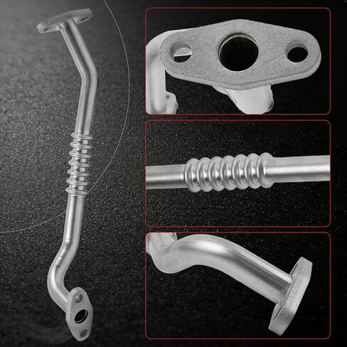 228245-2G400 82452G400 Turbo Oil Return Pipe 28245-2g400 Compatible with Hyundai Santa Fe Sport 2013-2016 Sonata 2011-2014 for Kia Optima 2011-2015 for Sportage 2011-2016 Replacement for 82452G400 in Kuwait