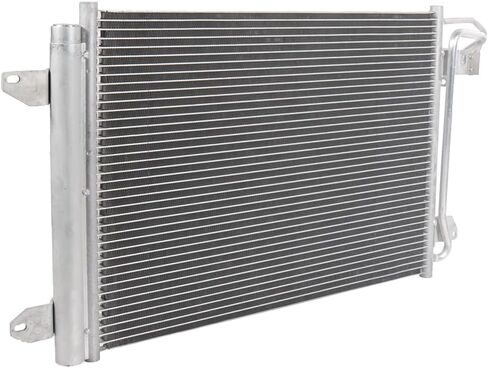 A/C AC Condenser Compatible with 2008-2013 A3 Ambiente 1.4L 2006-2013 GTI Base 2.0L 2009-2014 for Jetta TDI 2.0L 2006-2012 2014 for Jetta Trendline 2.0L, Replaces 3255 1K0820411Q 7013255 73255 in Saudi Arabia