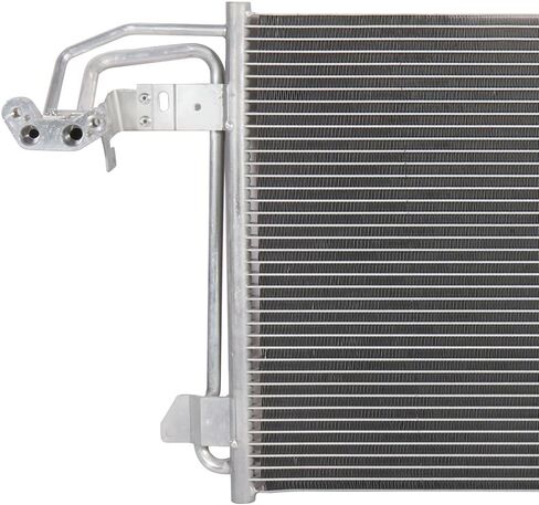 A/C AC Condenser Compatible with 2008-2013 A3 Ambiente 1.4L 2006-2013 GTI Base 2.0L 2009-2014 for Jetta TDI 2.0L 2006-2012 2014 for Jetta Trendline 2.0L, Replaces 3255 1K0820411Q 7013255 73255 in Saudi Arabia