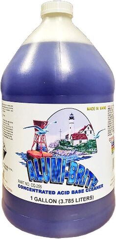 Aluminum Cleaner and Brightener Concentrated Acid Base Cleaner 1 Gallon in Saudi Arabia
