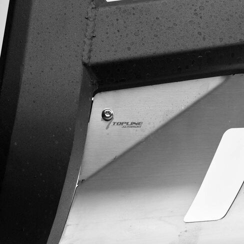 7422447682640 متوافق مع 2019-2021 Chevy Silverado GMC Sierra 1500/2022 LTD Limited Black Matte Style AVT Style Bull Bar Guard مع لوحة انزلاقية مقاومة للصدأ in Saudi Arabia