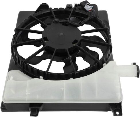 Cooling Fan Assembly Compatible with 2014-2016 for Hyundai for Elantra 2.0L 2015-2016 for Kia for Forte 1.8L, Black Radiator Fan Direct Fit Replacement for Engine Cooling Fan in Saudi Arabia