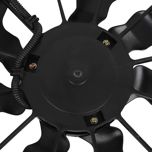 Cooling Fan Assembly Compatible with 2014-2016 for Hyundai for Elantra 2.0L 2015-2016 for Kia for Forte 1.8L, Black Radiator Fan Direct Fit Replacement for Engine Cooling Fan in Saudi Arabia