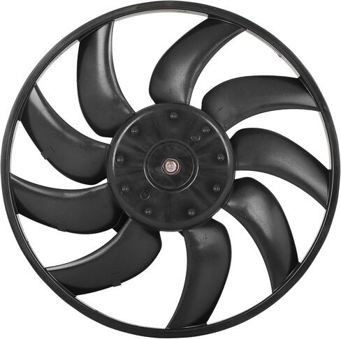 Cooling Fan Assembly Compatible with 2008-2010 for Audi for A5 Quattro 3.2L 2010-2014 for Audi for A5 2.0L, Black Radiator Fan Direct Fit Replacement for Engine Cooling Fan in Saudi Arabia