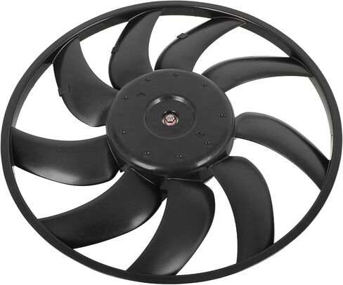 Cooling Fan Assembly Compatible with 2008-2010 for Audi for A5 Quattro 3.2L 2010-2014 for Audi for A5 2.0L, Black Radiator Fan Direct Fit Replacement for Engine Cooling Fan in Saudi Arabia