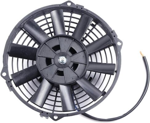 9 inch Universal Electric Cooling Fan Radiator Fan Kit,Adjustable Mounting for Aluminum Radiator Car Truck SUV Universal Fit in Saudi Arabia