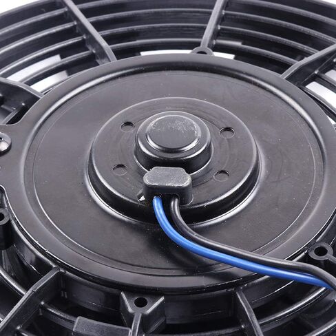 9 inch Universal Electric Cooling Fan Radiator Fan Kit,Adjustable Mounting for Aluminum Radiator Car Truck SUV Universal Fit in Saudi Arabia
