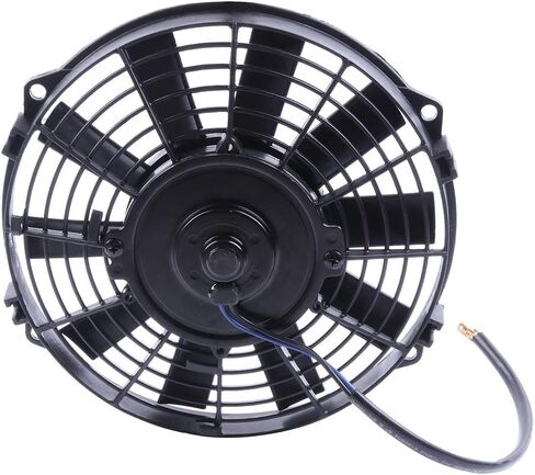 9 inch Universal Electric Cooling Fan Radiator Fan Kit,Adjustable Mounting for Aluminum Radiator Car Truck SUV Universal Fit in Saudi Arabia