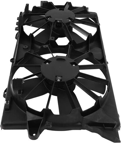Cooling Fan Assembly Compatible with 2011-2014 for Ford for Lobo 6.2L 2010 for Ford for F-150 5.4L, Black Radiator Fan Direct Fit Replacement for Engine Cooling Fan in Saudi Arabia