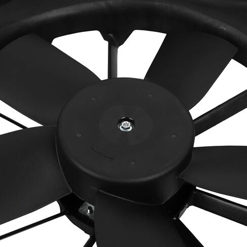 Cooling Fan Assembly Compatible with 2011-2014 for Ford for Lobo 6.2L 2010 for Ford for F-150 5.4L, Black Radiator Fan Direct Fit Replacement for Engine Cooling Fan in Saudi Arabia