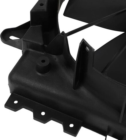 Cooling Fan Assembly Compatible with 2011-2014 for Ford for Lobo 6.2L 2010 for Ford for F-150 5.4L, Black Radiator Fan Direct Fit Replacement for Engine Cooling Fan in Saudi Arabia