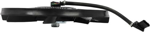 Radiator Cooling Fan Assembly Compatible with 2014-2019 for Land Rover for Range Rover Sport 3.0L 2014-2016 for Land Rover for LR4 3.0L, Black Radiator Fan Replacement for Engine Cooling Fan in Saudi Arabia
