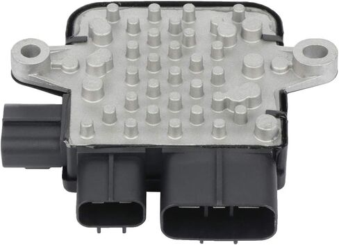 مجموعة مروحة التبريد متوافقة مع 2002-2006 لـ Mazda لـ MPV 3.0L 2004-2006 لـ Mitsubishi لـ Lancer 2.4L، مروحة مشعاع سوداء مناسبة مباشرة لمقاوم مروحة تبريد المحرك in Saudi Arabia