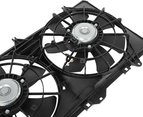 Radiator Cooling Fan Assembly Compatible with 2012-2015 for Chevrolet for Camaro 6.2L, Black Radiator Fan Direct Fit Replacement for Engine Cooling Fan in Saudi Arabia