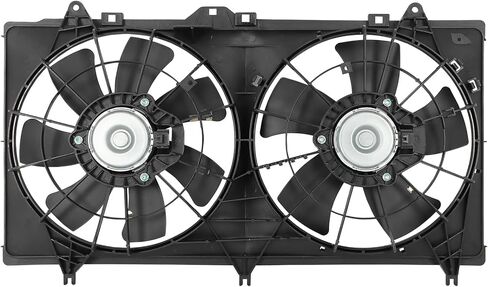 Radiator Cooling Fan Assembly Compatible with 2012-2015 for Chevrolet for Camaro 6.2L, Black Radiator Fan Direct Fit Replacement for Engine Cooling Fan in Saudi Arabia