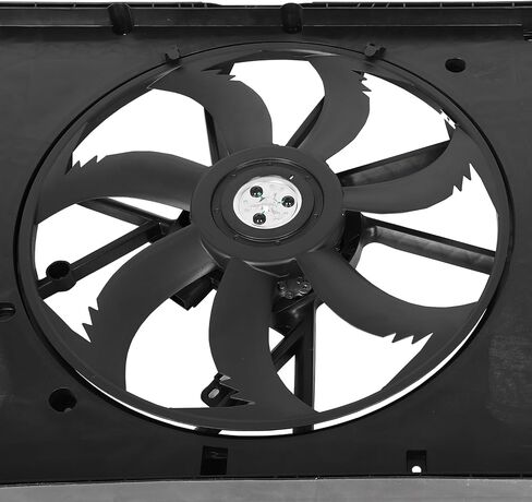 Radiator Cooling Fan Assembly Compatible with 2020-2022 for Toyota for Highlander 3.5L 2020-2022 for Toyota for Highlander 2.5L, Black Radiator Fan Direct Fit Replacement for Engine Cooling Fan in Saudi Arabia