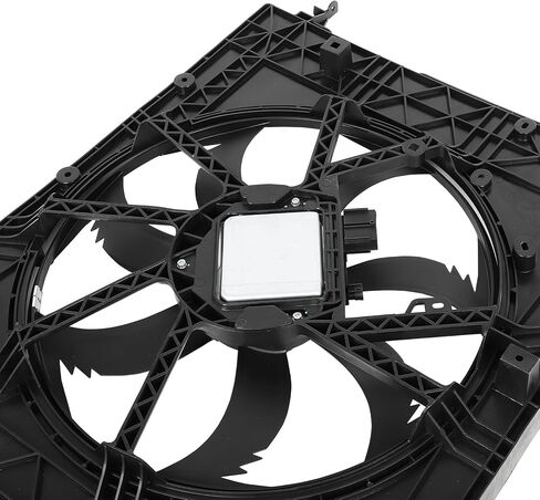 Radiator Cooling Fan Assembly Compatible with 2020-2022 for Toyota for Highlander 3.5L 2020-2022 for Toyota for Highlander 2.5L, Black Radiator Fan Direct Fit Replacement for Engine Cooling Fan in Saudi Arabia