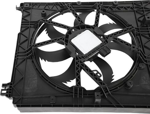 Radiator Cooling Fan Assembly Compatible with 2020-2022 for Toyota for Highlander 3.5L 2020-2022 for Toyota for Highlander 2.5L, Black Radiator Fan Direct Fit Replacement for Engine Cooling Fan in Saudi Arabia