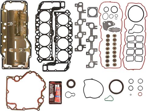 Evergreen Engine Rering Kit FSBRR8-30400 Compatible With 99-03 Dodge Dakota Durango Jeep 4.7 SOHC Full Gasket Set, Standard Size Main Rod Bearings, Standard Size Piston Rings in Saudi Arabia