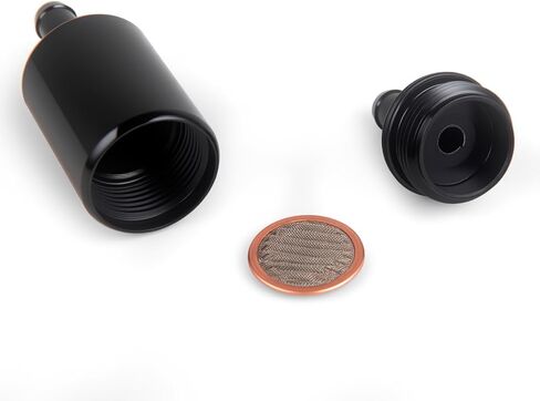3/8"Fuel Filters 178 Micron Removable Black Anodized Aluminum in Saudi Arabia