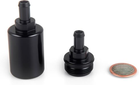 3/8"Fuel Filters 178 Micron Removable Black Anodized Aluminum in Saudi Arabia