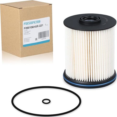 فلتر الوقود من فئة OEM FOCUSFILTER TP1015، يناسب محركات الديزل Duramax 3.0L و6.6L، متوافق مع Chevy Silverado/GMC Sierra 2001-2024، يستبدل 13539108، 22937279، 23304096، 23456595 in Saudi Arabia