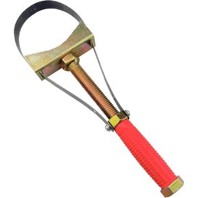 Adjustable Oil Filter Wrench, Heavy Duty Oil Filter Removal Tool Adjustable Strap 9-15cm Diameter, Filter Strap Wrench for Larger Vehicles, Large Truck, Large Tractor, Excavators etc in Kuwait