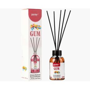 Turkish Jasmine Reed Diffuser Set 3.72 Fl. Oz (110ml), with 4 Reed Sticks. for Your Office, Bedroom, Bathroom, Kitchen. Elegant Fragrance for Your Entire Home (TOPKAPI) in Saudi Arabia