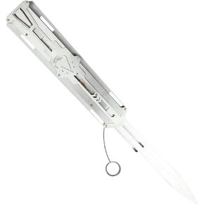 Myhiddenblade Metal Blade Assassin's Hidden Blade Assassin's Creed شفرة مخفية قصب سيف سكين مخفي فضي أسود البرسيم in Kuwait