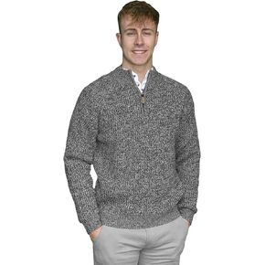 سترة Killybegs للرجال ¼ Zip Fisherman's Knit، صنعت في أيرلندا in Kuwait