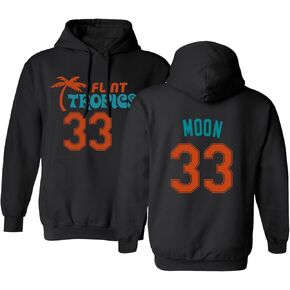 Flint Tropics Jackie Moon 33 Semi Pro Basketball Men's Hoodie Sweatshirt in Saudi Arabia