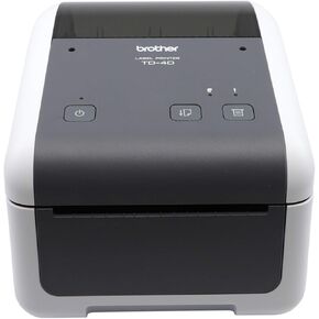 Brother TD-4520DN طابعة سطح المكتب الحرارية المباشرة بمستوى الدخول، طباعة الملصقات والإيصالات، 300 نقطة في البوصة، 6ips، USB 2.0 in Saudi Arabia