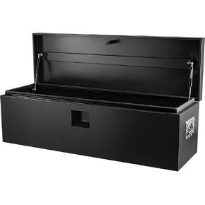 Industrial Steel Truck Tool Box w/Gas-Shock Lid, Pry-Resistant Security & Weatherproofing Toolbox Organizer Chest Fits Pickup, Truck Bed, RV, Trailer in Kuwait