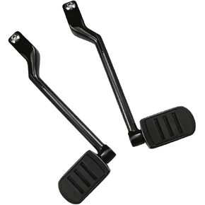 2PCS Heel Toe Shifter Lever Pegs, Zinc Alloy Chrome Front ＆ Rear Shift Pegs, Automotive Replacement Accessories, Compatible with FL Softail, Touring Road King, Road Glide (Chrome) in Kuwait