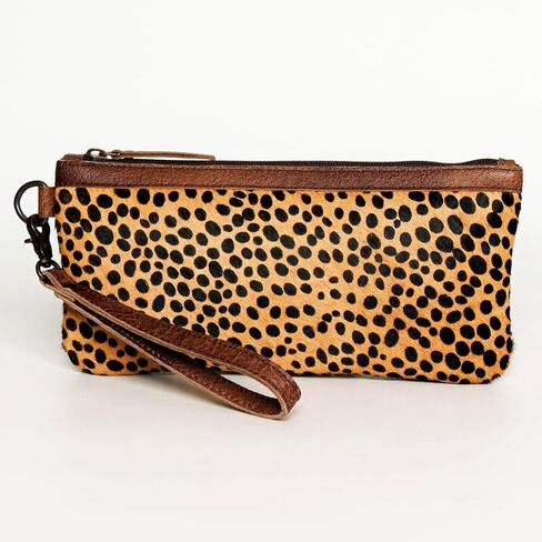 American Darling Clutch Hair on Genuine Leather Western Women Bag Handbag Purse | Cute in Saudi Arabia