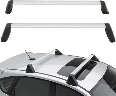 SCITOO Roof Rack Cross Bars Fit for Subaru Impreza 2018 2020 Silver 165 LBS in Saudi Arabia