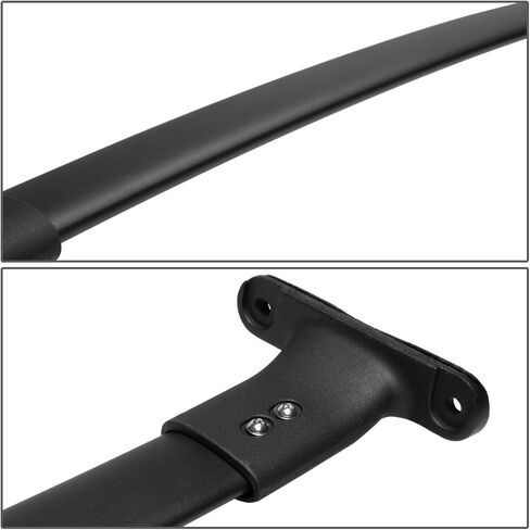 Auto Dynasty Roof Rack Cross Bars Compatible with 2016-2019 Ford Explorer, 100lbs Rooftop Cargo Bars Aluminum Anti-Corrosion Bolt-On Roof Rails for Luggage Bike Kayak Racks in Saudi Arabia