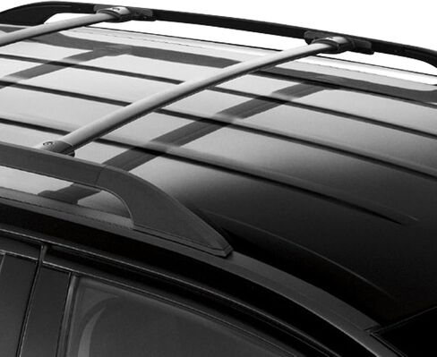 Auto Dynasty Roof Rack Cross Bars Compatible with 2016-2019 Ford Explorer, 100lbs Rooftop Cargo Bars Aluminum Anti-Corrosion Bolt-On Roof Rails for Luggage Bike Kayak Racks in Saudi Arabia