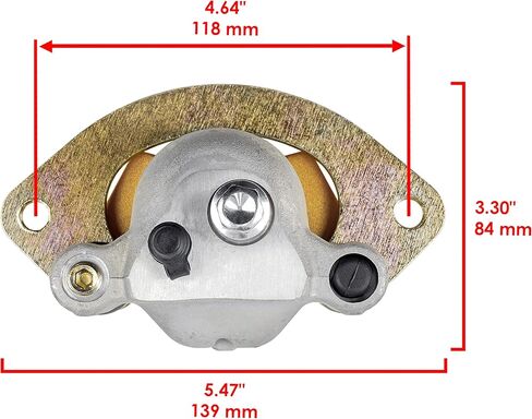 Caltric 1913404 1913402 2207835 فرجار الفرامل الأمامي أو الخلفي الأيسر مع منصات متوافقة مع Polaris Sportsman 850 High Lifter 2019-2021 / Sportsman XP 1000 High Lifter 2019-2021 in Saudi Arabia