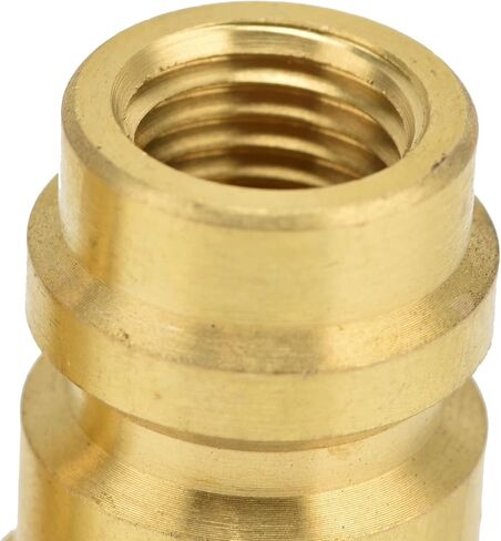 R134A تكييف الهواء محول محول الضغط العالي مقرنة نحاس موصل لإصلاح نظام التيار المتناوب السيارات 2 قطعة 1/4SAE أنثى الموضوع in Saudi Arabia