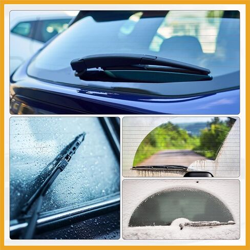 غطاء غطاء ذراع الممسحة الخلفية مناسب لسيارة جيب جراند شيروكي - عبوة من قطعة واحدة بديلة من المواد المتينة باللون الأسود in Kuwait