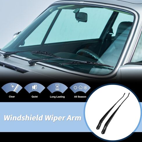 1 Pair Windshield Wiper Arm Fit for Dodge for Ram 1500 2500 3500 2003-2004 LH and RH Wiper Arm No.42884/42885/55077133AA in Saudi Arabia