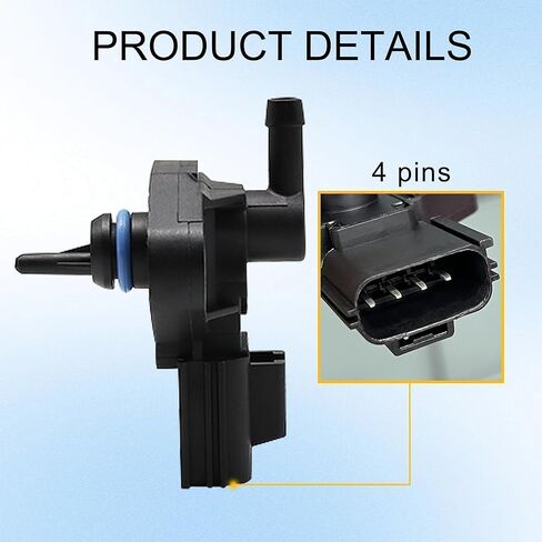 FPS505, FPS5 CM5229, 0261230093, 3F2Z9G756AC Fuel Rail Injection Pressure Sensor for 2005 Ford Mustang 4.0L 245Cu. in. V6 Gas SOHC Naturally Aspirated in Saudi Arabia