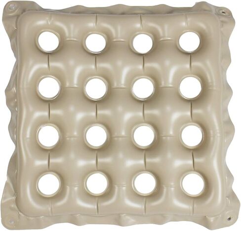 وسائد كرسي المكتب SUNSHINE-MALL، مقعد وسادة هوائية، وسادة جلوس، مع فتحة تهوية، يمكن أن تكون كمية صغيرة من الهواء أو الماء، مناسبة جدًا لاستخدام كرسي المكتب والكراسي المتحركة (أزرق 19 بوصة) in Kuwait