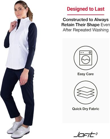 ملابس رياضية للسيدات من Jofit Apparel، بنطال كاحل قصير بحزام للجولف والتنس in Saudi Arabia